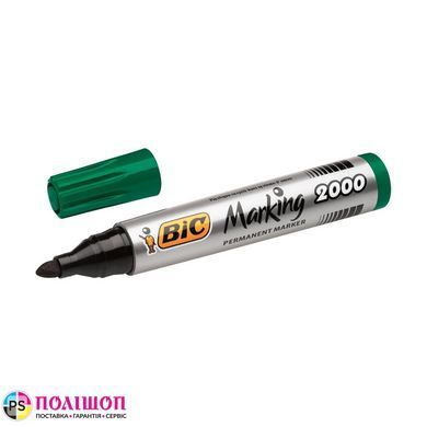 Маркер BIC Ecolutions Marking 2000 перманентний зелений