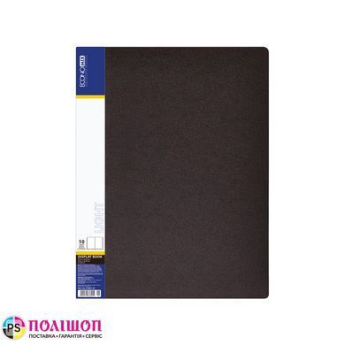 Папка А4 з 40 файлами Economix Light E37601, асорті