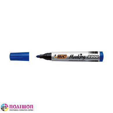 Маркер BIC Ecolutions Marking 2000 перманентний синій