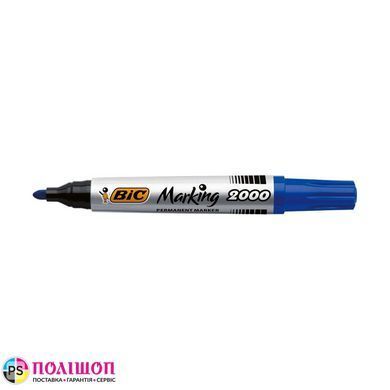 Маркер BIC Ecolutions Marking 2000 перманентний синій