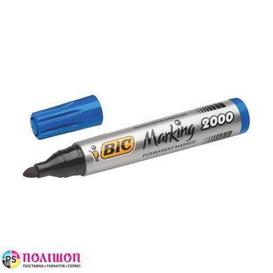 Маркер BIC Ecolutions Marking 2000 перманентний синій