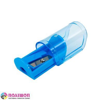 Набір з 3 точилок для олівців Deli E0545 з контейнером, 1 отвір, асорті