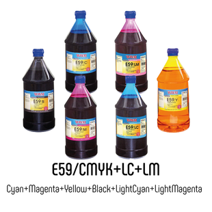 Чернило WWM для Epson Stylus Pro 7700/9700/9890 6*1000г CMYK+LC+LM водорастворимое