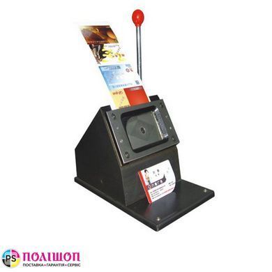 Висічка D-0012, для ПВХ під кредитну карту, з округленими кутами, 85,5 * 54