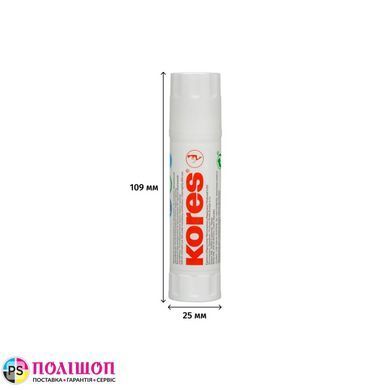 Клей-олівець Kores Paper Stick, PVP основа, 20 г