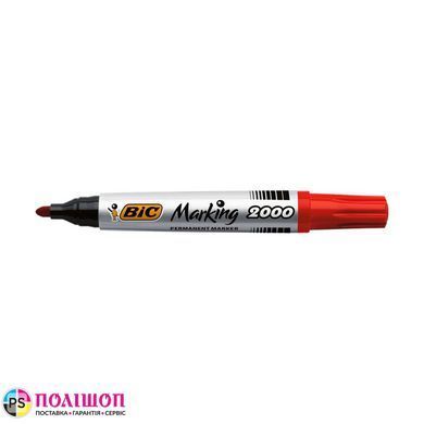 Маркер BIC Ecolutions Marking 2000 перманентний червоний