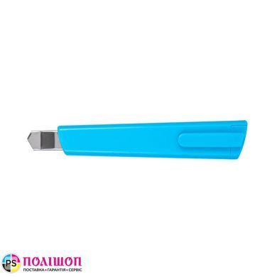 Ніж канцелярський  9 мм Deli RIO E2038, синій