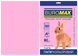 Папір кольоровий BUROMAX PASTEL, рожевий, 50 аркушів, А4, 80 г/м&sup2;