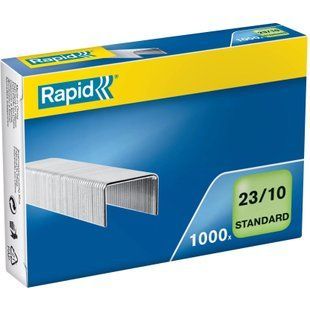 Скобы для степлера RAPID 23/10мм 1M G Standard, 1000 шт.