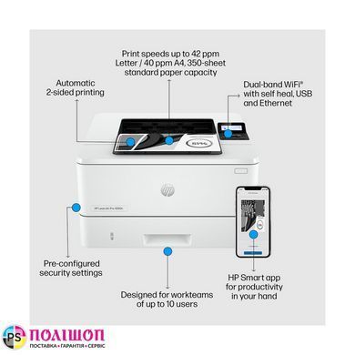 Лазерный принтер HP LaserJet Pro M4003dw