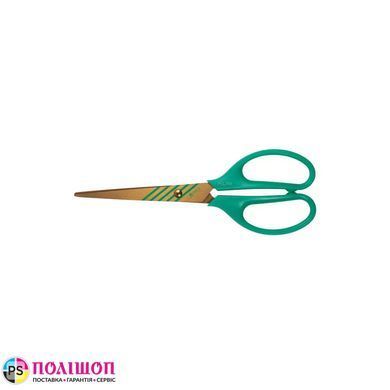 Ножиці 17см офісні MILAN Copper series, зелені