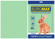 Папір кольоровий BUROMAX PASTEL, зелений, 50 аркушів, А4, 80 г/м&sup2;