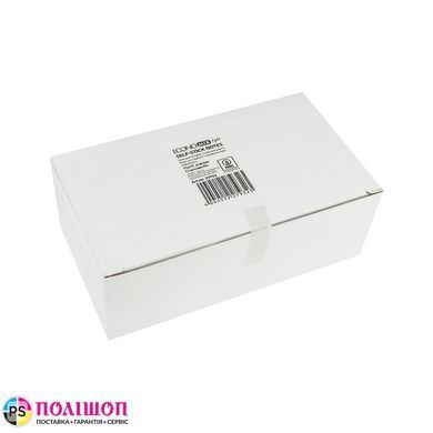 Блок для нотаток з клейким шаром 75x75 мм Economix Light, 80 арк., жовтий