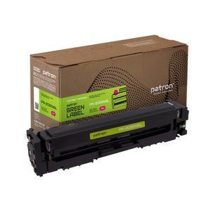 Картридж сумісний HP 203X (CF543X) пурпуровий Green Label Patron (PN-203XMGL)