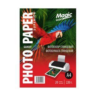 Фотобумага 220 г/м2 формат А4 20 листов глянцевая Magic