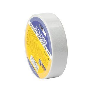 Стрічка клейка двостороння Economix TISSUE, 24мм*10м