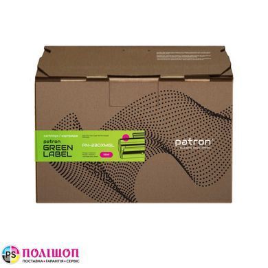 Картридж совместимый HP 230X (W2303X), Green Label, пурпурный Patron (PN-230XMGL)