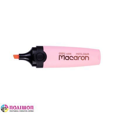 Маркер текстовый Deli Macaron пастель 1-5 мм розовый