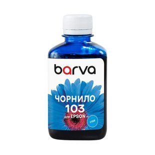Чернила для Epson 103C специальное 180 мл, водорастворимое, голубое Barva