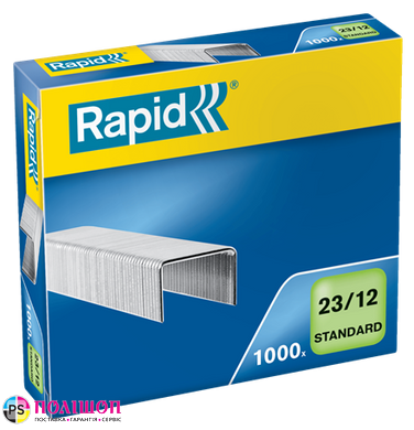 Скоби для степлера RAPID 23/12мм 1М Standard 1000 шт.