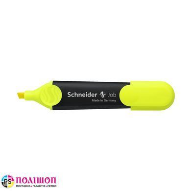 Маркер текстовыделитель SCHNEIDER JOB 1-5 мм, желтый