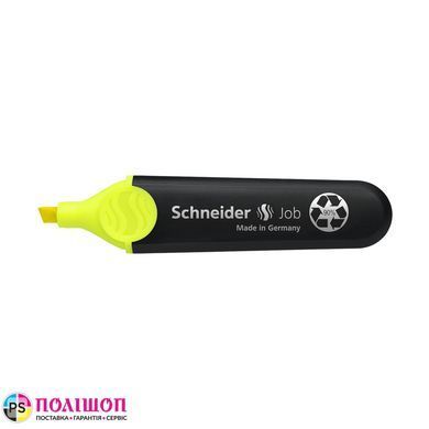 Маркер текстовыделитель SCHNEIDER JOB 1-5 мм, желтый