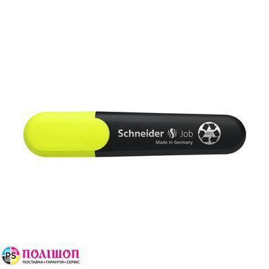 Маркер текстовыделитель SCHNEIDER JOB 1-5 мм, желтый