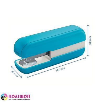 Степлер металлический Leitz Cosy Stapler, 30 листов, синий