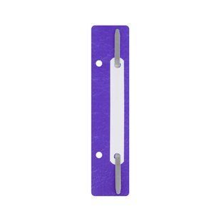 Минискоросшиватель Economix, 20 шт, фиолетовый