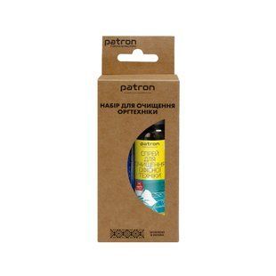 Набір для очищення оргтехніки Patron F3-018 2в1 (спрей 100мл + серветка)