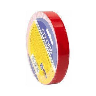 Стрічка клейка двостороння Economix FOAM на вспіненій основі, 18мм x 2м x 1мм