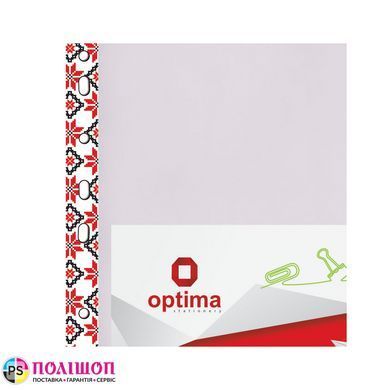 Файл для документов А4+ Optima, 40 мкм, глянец, с цветным орнаментом (20 шт/уп)