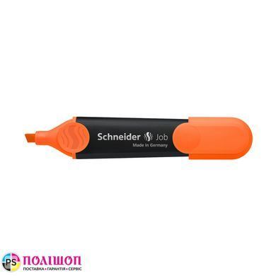 Маркер текстовыделитель SCHNEIDER JOB 1-5 мм, оранжевый