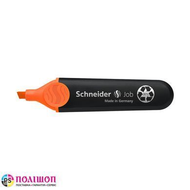 Маркер текстовыделитель SCHNEIDER JOB 1-5 мм, оранжевый