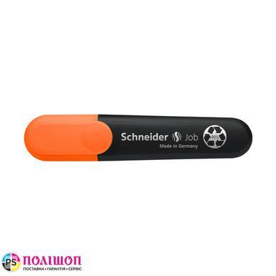 Маркер текстовыделитель SCHNEIDER JOB 1-5 мм, оранжевый