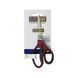 Офисные ножницы BUROMAX BM.4539-13, 180 мм, MORANDI STYLE, бордовые