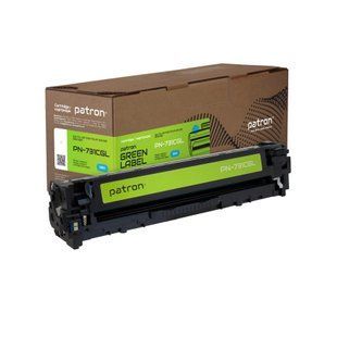 Картридж сумісний Canon 731 Green Label, блакитний Patron (PN-731CGL)