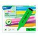 Маркер текстовий Deli JUMBO 1-5мм зелений