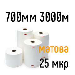 Матова 700 мм 3000 м 25 мкр Coatall Films плівка для ламінування рулонна