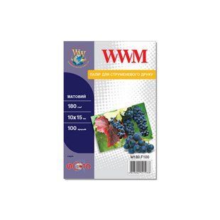 Фотопапір 180 г/м2 10х15 20 аркушів матовий WWM